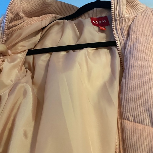 Small Guess pink puffer jacket - Picture 2 of 6